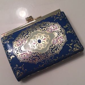 Antique coin purse!  Leather!  From Venice!!